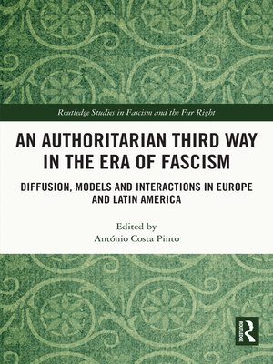 cover image of An Authoritarian Third Way in the Era of Fascism